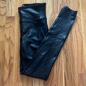 Spanx faux leather leggings